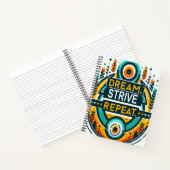 Dream Strive Herhalen Notitieboek (Binnen)