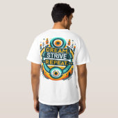 Dream Strive Herhalen T-shirt (Achterkant volledig)