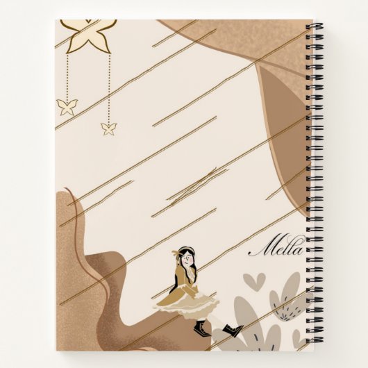 Dream Swing - Couverture Carnet esthétique pour fi (Dos)