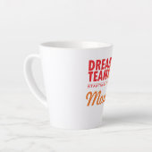 Dream Team maman-latte mug (Angle gauche)