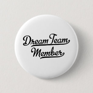 Dream Team Member Ronde Button 5,7 Cm