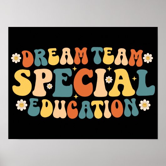 Dream Team Special Education Poster (Voorkant)