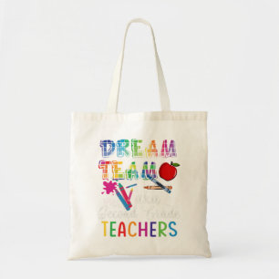 Dream team tweede klas Funny Teachers Terug naar S Tote Bag