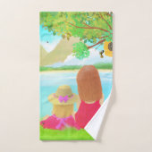 Dream Uitzicht Badhanddoeken Bad Handdoek (Handdoek)