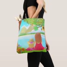 Dream Uitzicht Canvas tas