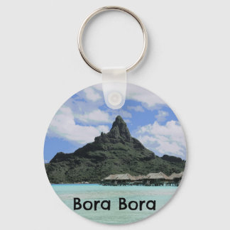 Dream Vacation Bora Bora Tahiti Atoll Formation Sleutelhanger