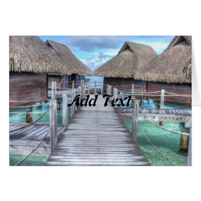 Dream Vacation Bora Overwater Bungalows (Voorkant Horizontaal)