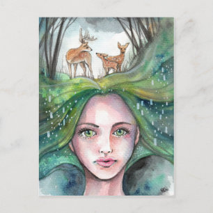 Dream van de Bossen Briefkaart