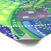 Dream van het volle maan surrealisme van de zeemee poster (Hoek)