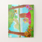 Dream View Art Puzzle – Easy 30-Piece Puzzle (Vertical)