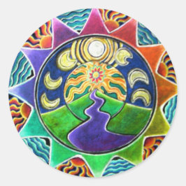 Dream Vision Mandala Sticker