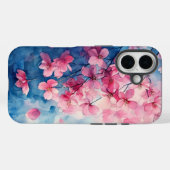 Dream Waterverf Cherry Blossom Petal Phone Case (Achterkant (horizontaal))
