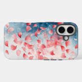 Dream Waterverf Falling Petals Floral Phone Case (Achterkant (horizontaal))