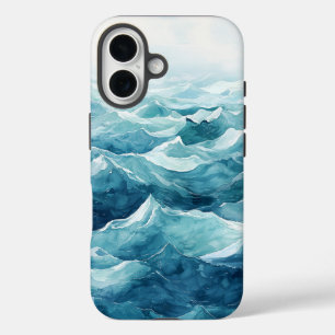 Dream Waterverf Ocean Wave Telefoonhoesje iPhone 16 Hoesje