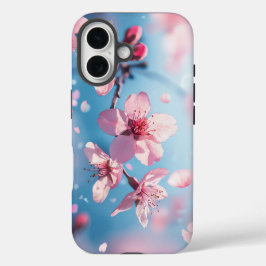 Dream Waterverf Roze Bloesem Bloesem Telefoonhoesj iPhone 16 Hoesje