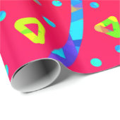 Dream Wave Festival - Warm Snoep Rain Cadeaupapier (Rol Hoek)