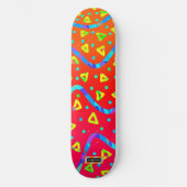 Dream Wave Festival - Warm Snoep Rain Skateboard (Voorkant)