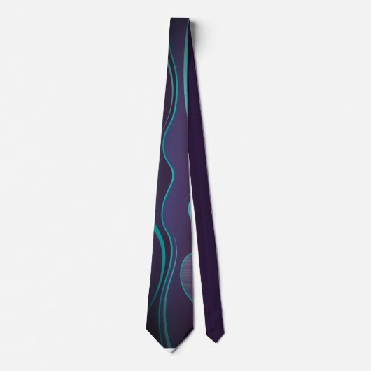 Dream Waves Necktie Stropdas (Voorkant)