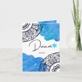 Dream Wenskaart, kleine, 4 x 5,6-inch gevouwen kaa Kaart