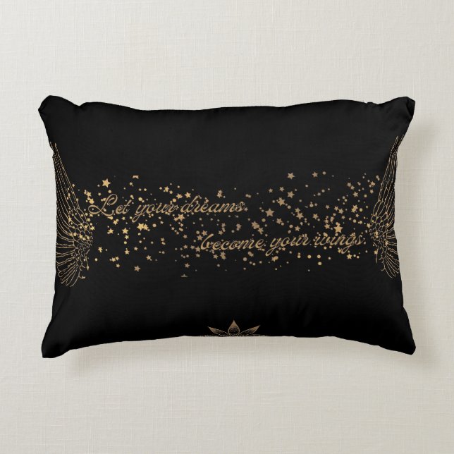 Dream Wings accent kussen (Voorkant)