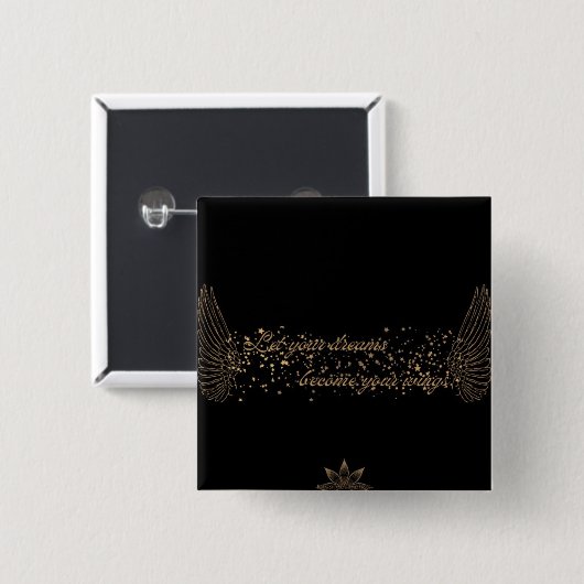 Dream Wings Button (Voorkant /achterkant)