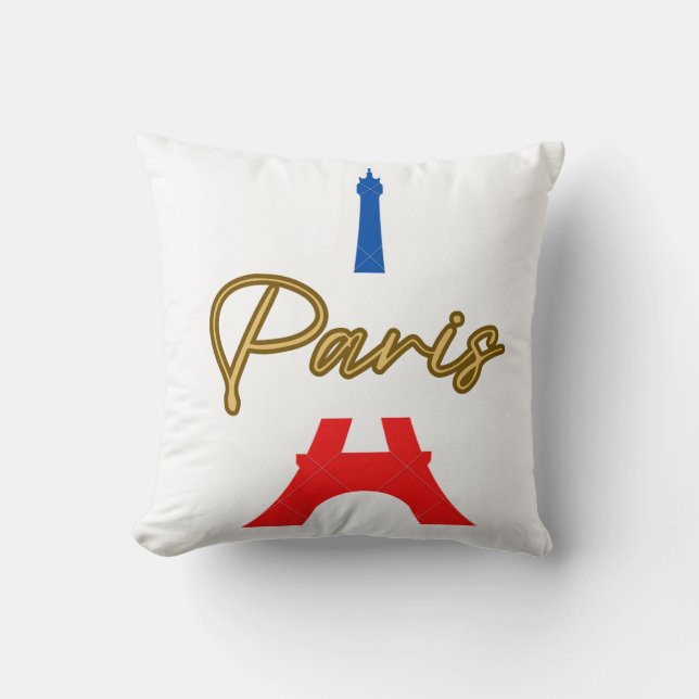 Dream with Paris Kussen (Voorkant)