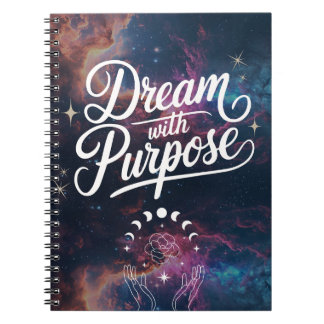 Dream with Purpose- Cosmic Intention Notebook Notitieboek