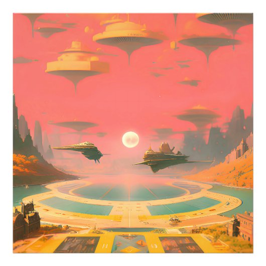 Dream World Foto Afdruk (Voorkant)