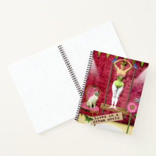 Dream World  Funky Ballerina Bullet Journal Notitieboek