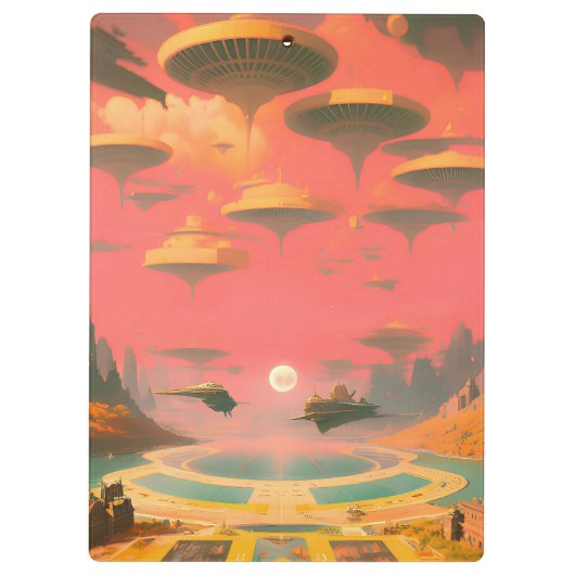 Dream World Klembord (Achterkant)