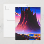 Dream World olieverfschilderij Briefkaart (Voorkant / Achterkant)