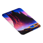 Dream World olieverfschilderij Magneet (Rechterzijde)