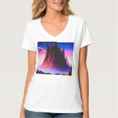Dream World olieverfschilderij T-shirt (Voorkant)