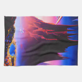 Dream World olieverfschilderij Theedoek (Horizontaal)