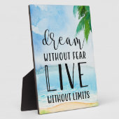 Dream zonder angst fotoplaat (Zijkant)