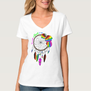 Dream zonder angst - LGBTQ+ Dream Catcher T-shirt