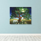 Dreamboom 1994 canvas afdruk (Insitu (Houten vloer))