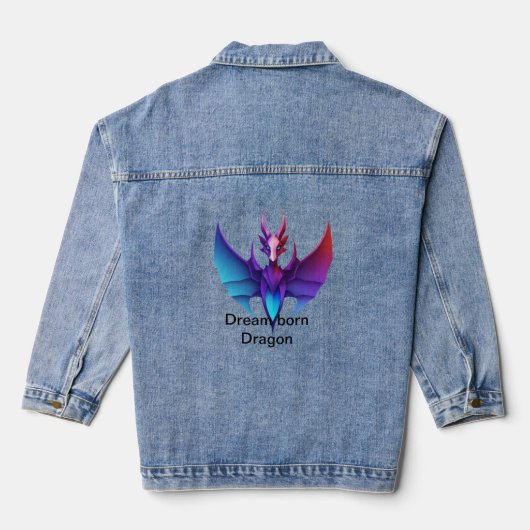 Dreamborn Dragon Denim Jacket (Achterkant)