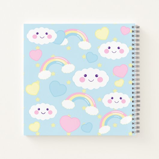 Dreambow Cloud Spiral Carnet (Dos)