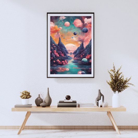 Dreamcape Surrealism Print Poster