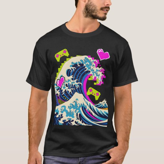 Dreamcast Waves T-shirt (Voorkant)