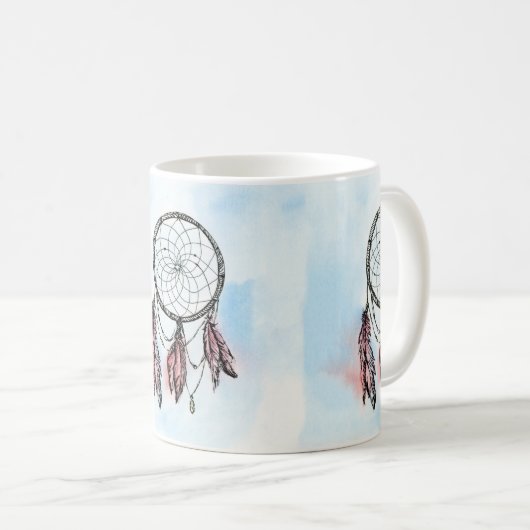 Dreamcatcher Dream design sur une Mug / Cup (Devant droit)