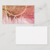 DreamCatcher Dreamcatchers Cartes de visite Abstra (Devant / Derrière)