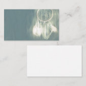 DreamCatcher Dreamcatchers Cartes de visite Abstra (Devant / Derrière)