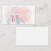 DreamCatcher Dreamweaver Abstracte Visitekaartjes (Voorkant / Achterkant)