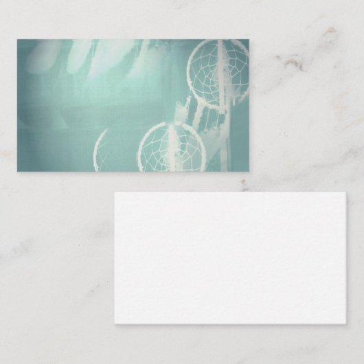 DreamCatcher Dreamweaver Abstracte Visitekaartjes (Voorkant / Achterkant)