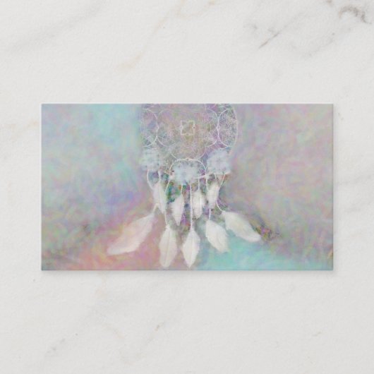 DreamCatcher Dreamweaver Abstracte Visitekaartjes (Voorkant)