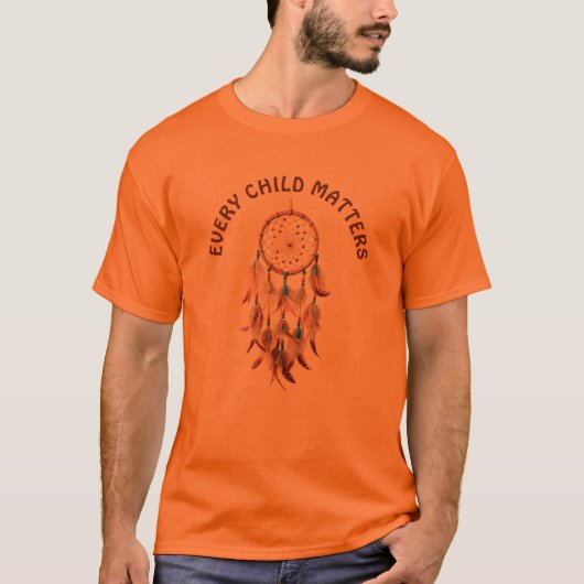 Dreamcatcher Elk kind doet er toe T-shirt (Voorkant)