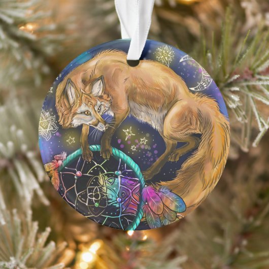 DreamCatcher Fox Ornament (Boom)