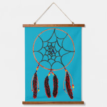 Dreamcatcher Hout Topped Wandtapijt